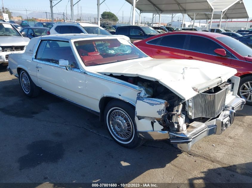 1984 Cadillac Eldorado VIN: 1G6AL5784EE614874 Lot: 37801680