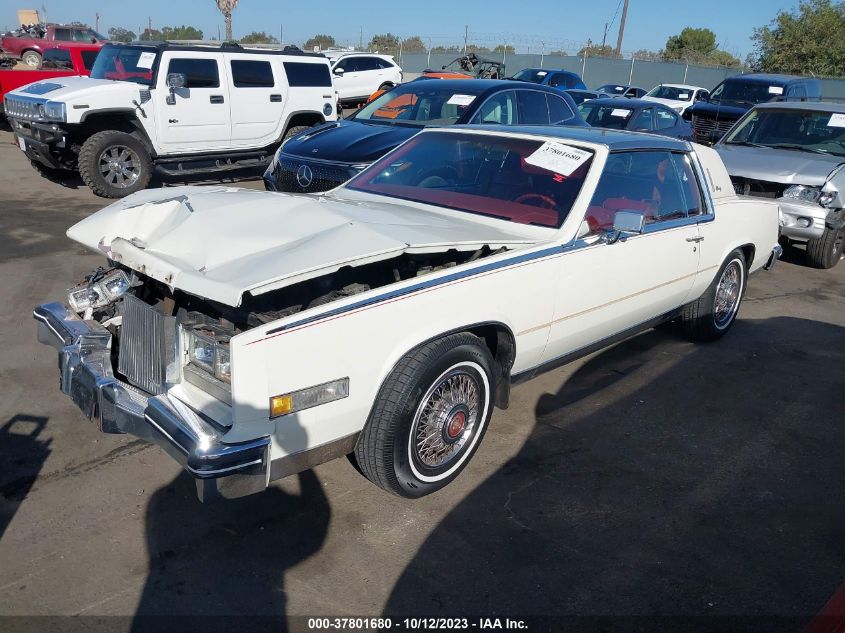 1984 Cadillac Eldorado VIN: 1G6AL5784EE614874 Lot: 37801680