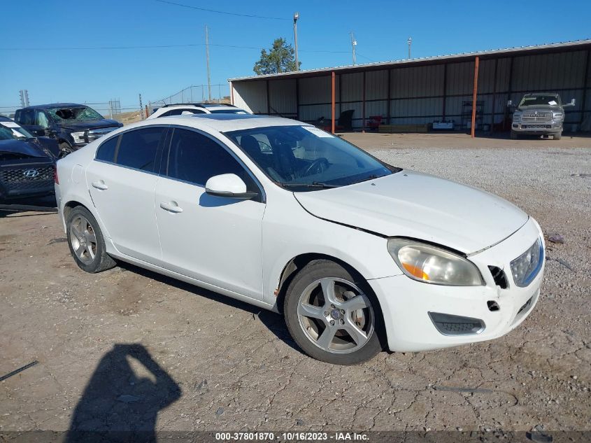 2012 Volvo S60 T5 VIN: YV1622FS6C2133602 Lot: 37801870