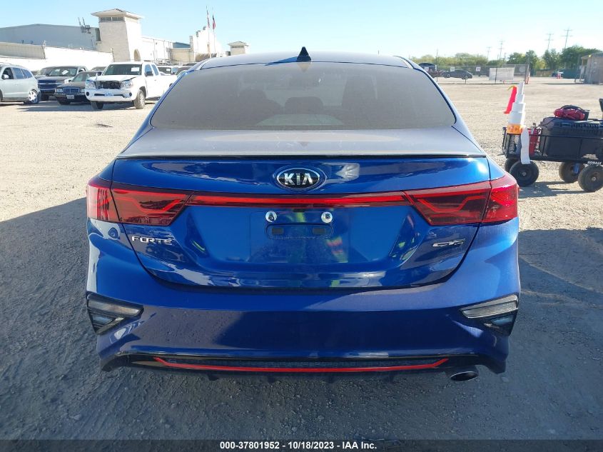 2021 Kia Forte Gt-Line VIN: 3KPF34AD4ME375509 Lot: 37801952