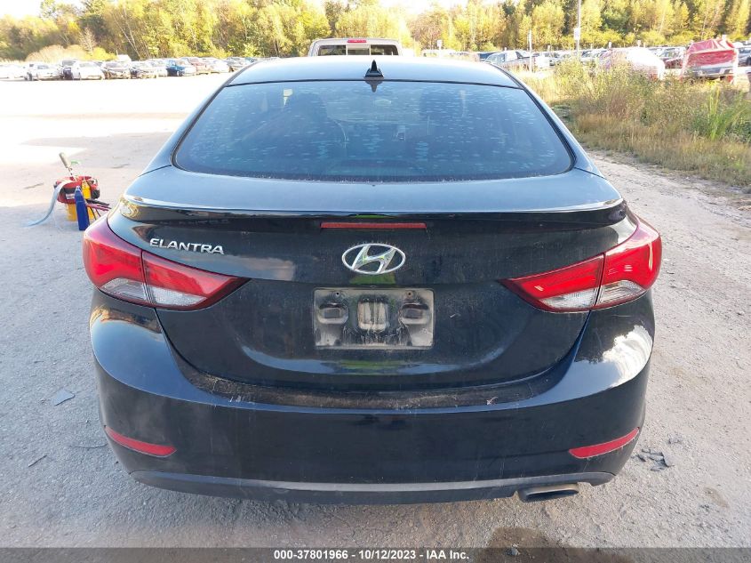 2015 Hyundai Elantra Sport VIN: KMHDH4AH5FU282347 Lot: 37801966