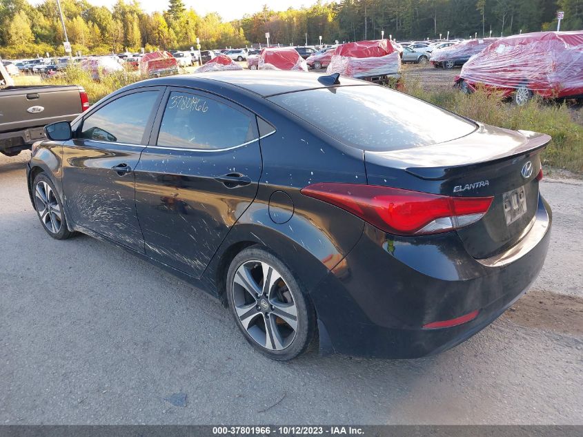 2015 Hyundai Elantra Sport VIN: KMHDH4AH5FU282347 Lot: 37801966