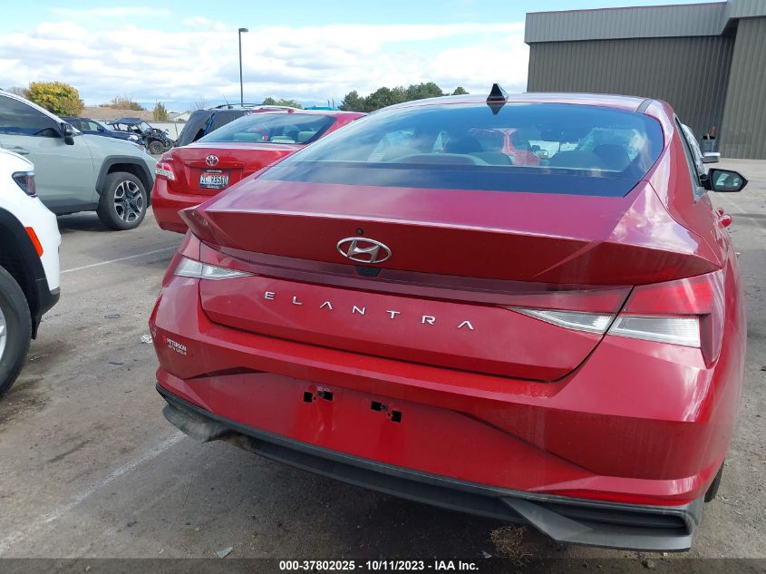 2021 Hyundai Elantra Sel VIN: KMHLM4AG5MU140091 Lot: 37802025