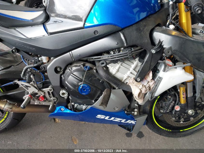 2021 Suzuki Gsx-R1000 R/100Th Anniversary VIN: JS1DM11H1M7100129 Lot: 37802056