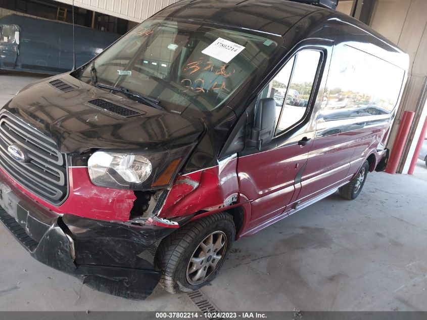 2016 Ford Transit Cargo Van VIN: 1FTYR2CM7GKB17057 Lot: 37802214