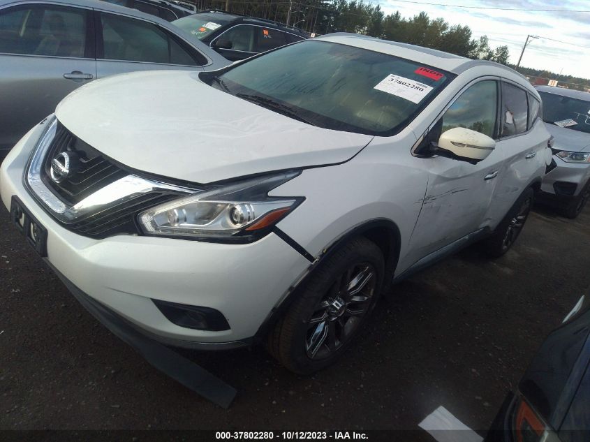 2015 Nissan Murano Platinum VIN: 5N1AZ2MH7FN244290 Lot: 37802280