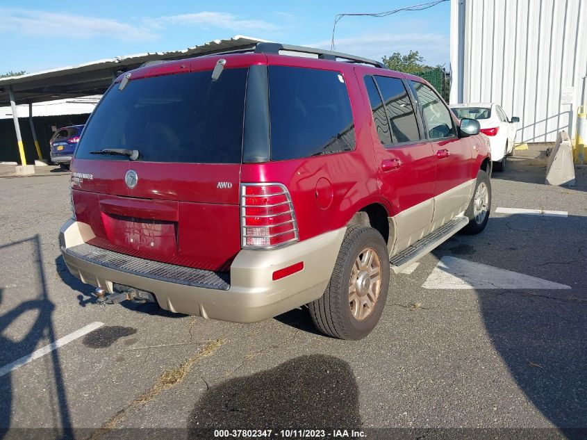 2004 Mercury Mountaineer Convenience/Luxury VIN: 4M2ZU86E54ZJ50548 Lot: 37802347