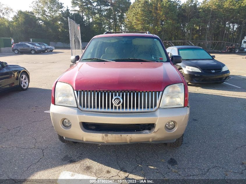 2004 Mercury Mountaineer Convenience/Luxury VIN: 4M2ZU86E54ZJ50548 Lot: 37802347