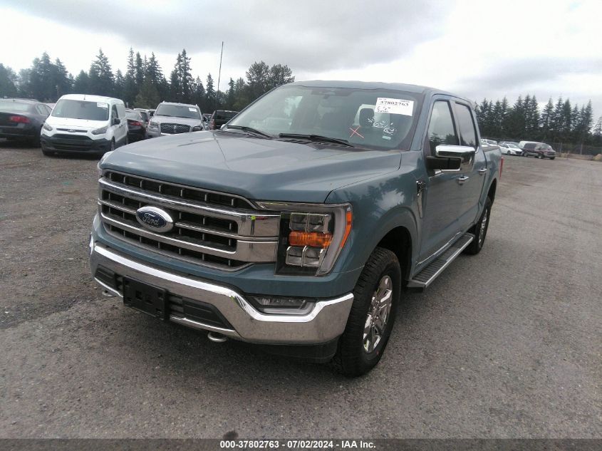 2023 Ford F-150 Lariat VIN: 1FTFW1E53PKE69391 Lot: 37802763