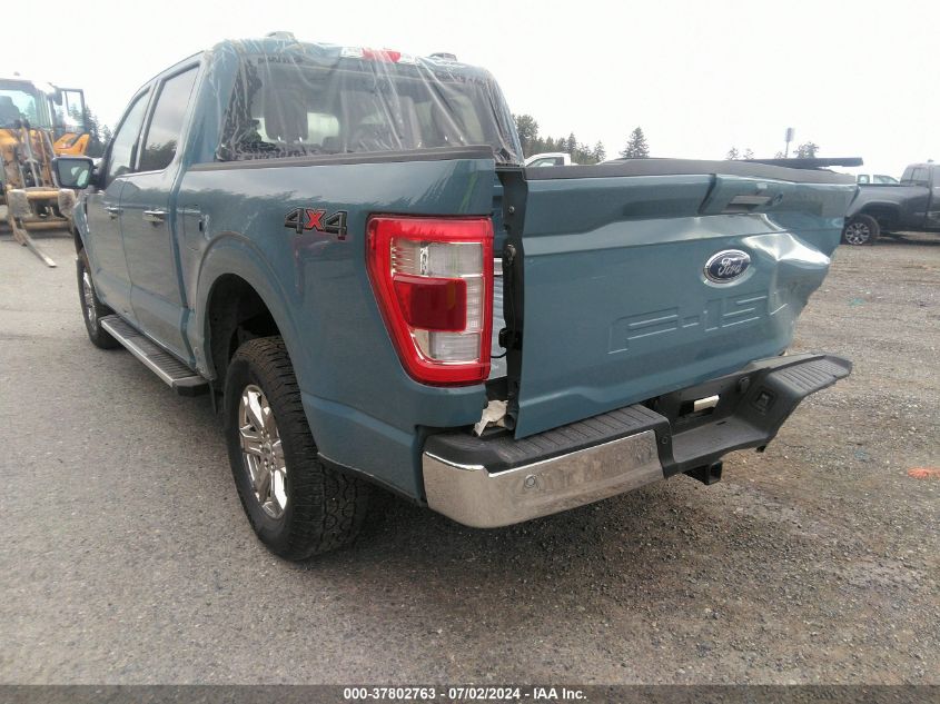 2023 Ford F-150 Lariat VIN: 1FTFW1E53PKE69391 Lot: 37802763