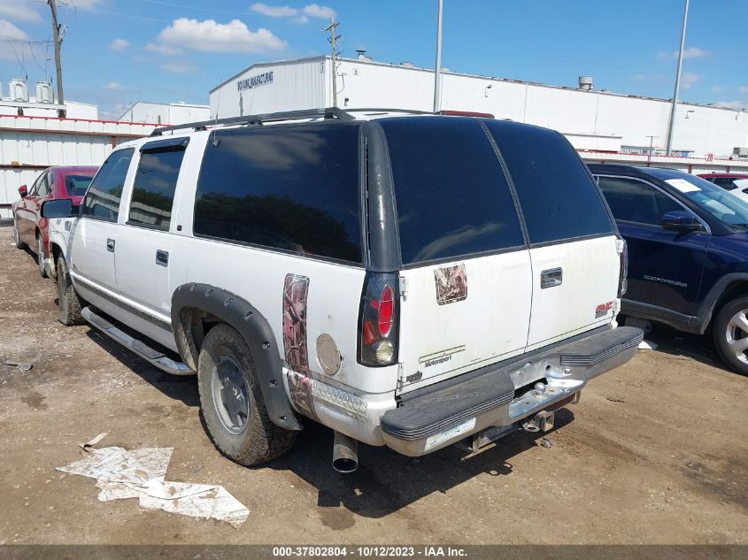 1999 GMC Suburban 1500 Sl VIN: 3GKEC16R3XG508059 Lot: 37802804