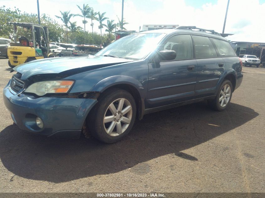 4S4BP61C767332030 2006 Subaru Outback 2.5I