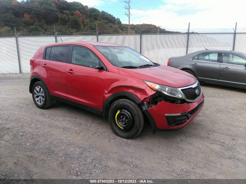 2014 Kia Sportage Lx VIN: KNDPB3AC8E7607622 Lot: 40879810