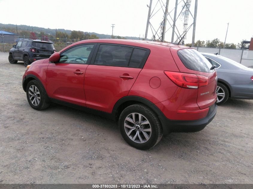 2014 Kia Sportage Lx VIN: KNDPB3AC8E7607622 Lot: 40879810