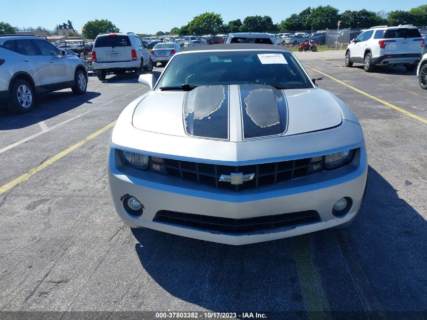 2013 Chevrolet Camaro Lt VIN: 2G1FC3D33D9225895 Lot: 37803352