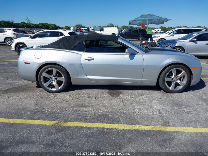 2013 Chevrolet Camaro Lt VIN: 2G1FC3D33D9225895 Lot: 37803352