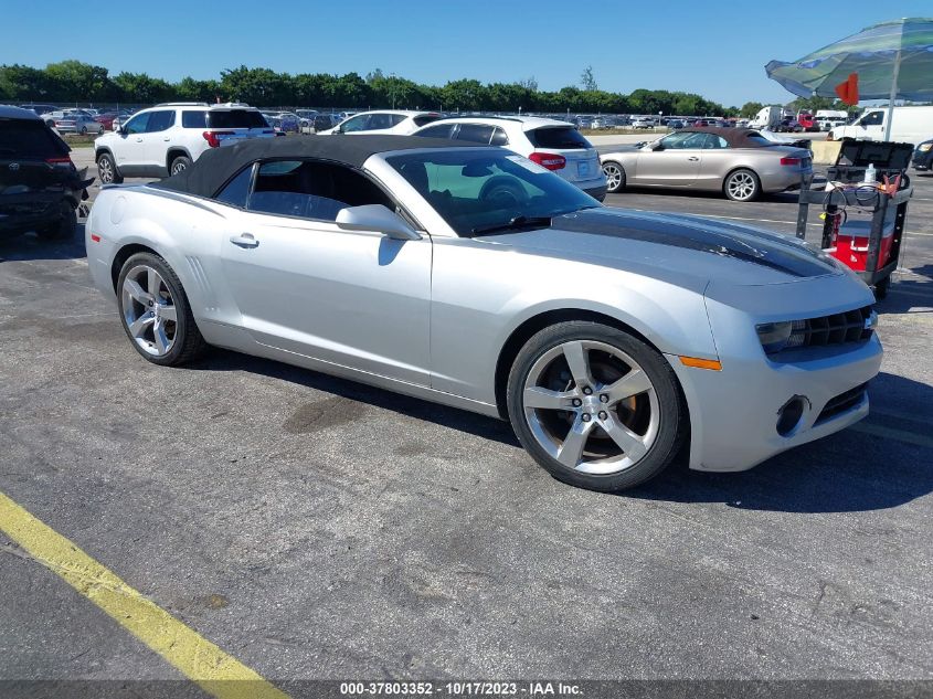 2013 Chevrolet Camaro Lt VIN: 2G1FC3D33D9225895 Lot: 37803352