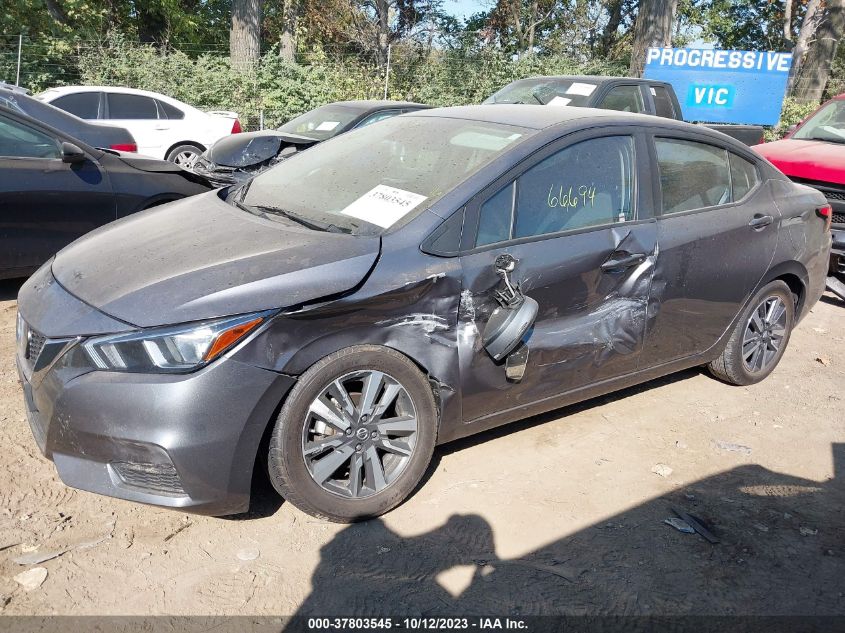 2020 Nissan Versa Sv Xtronic Cvt VIN: 3N1CN8EV9LL876173 Lot: 37803545