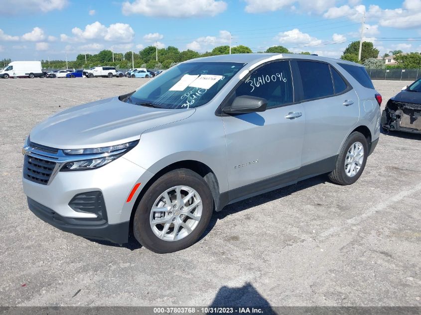 2022 Chevrolet Equinox Ls VIN: 2GNAXHEV7N6118877 Lot: 37803768