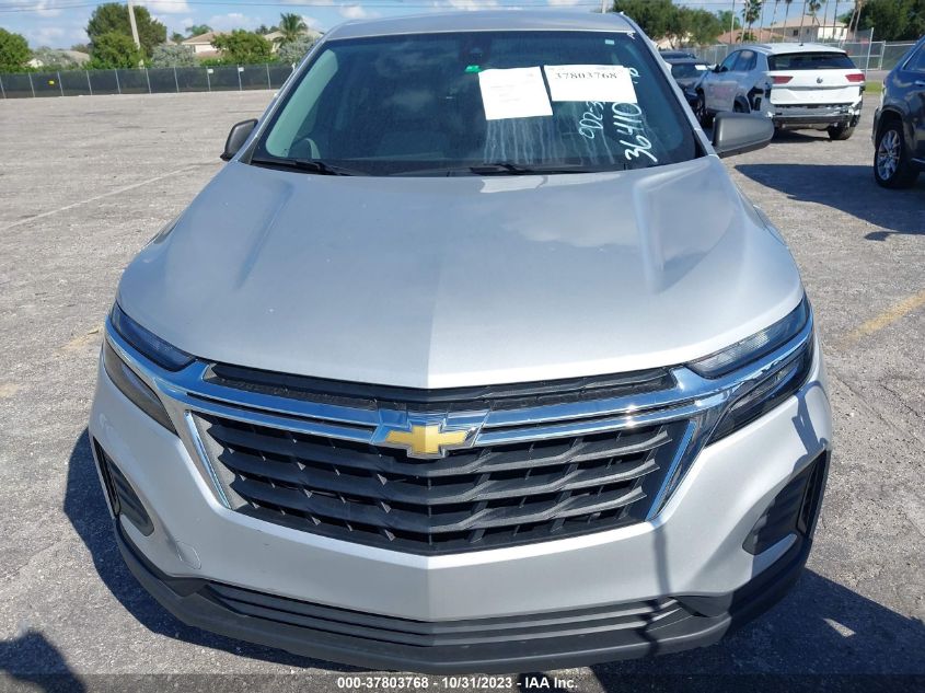 2022 Chevrolet Equinox Ls VIN: 2GNAXHEV7N6118877 Lot: 37803768