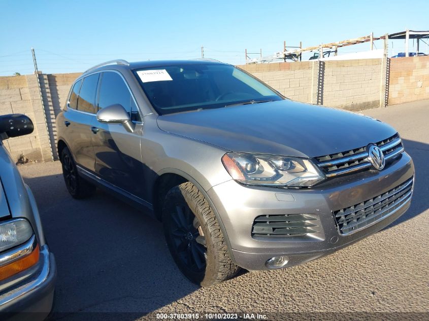 2012 Volkswagen Touareg Sport W/Nav VIN: WVGFF9BP4CD003662 Lot: 37803915