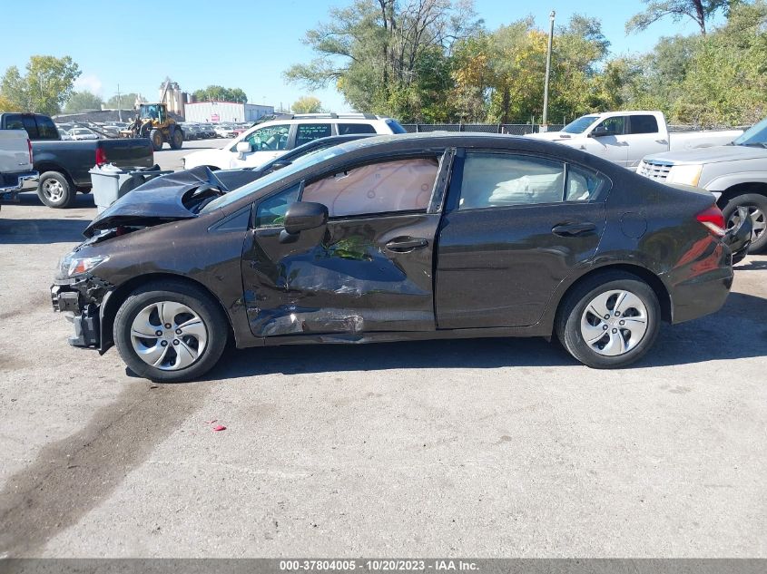 2014 Honda Civic Lx VIN: 2HGFB2F56EH541514 Lot: 37804005