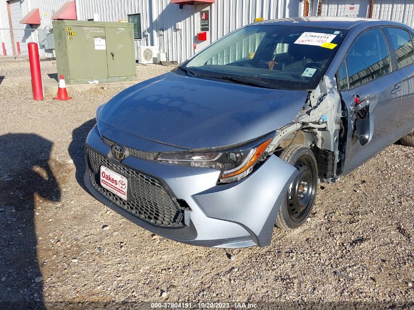 2022 Toyota Corolla Le VIN: JTDEPMAE0NJ217147 Lot: 37804191