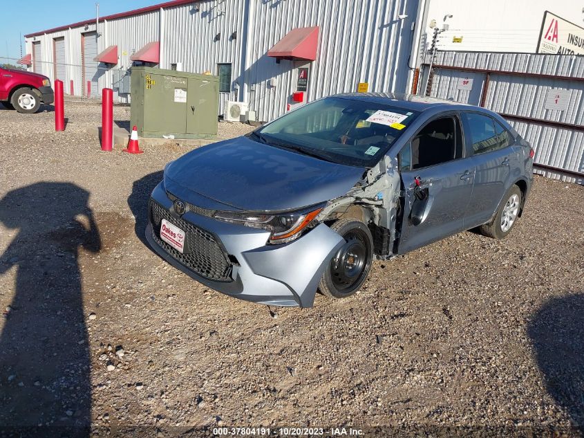 2022 Toyota Corolla Le VIN: JTDEPMAE0NJ217147 Lot: 37804191