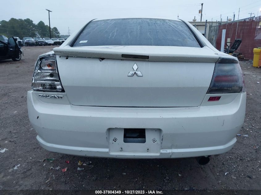 2006 Mitsubishi Galant Es/Se VIN: 4A3AB36F16E075326 Lot: 37804349