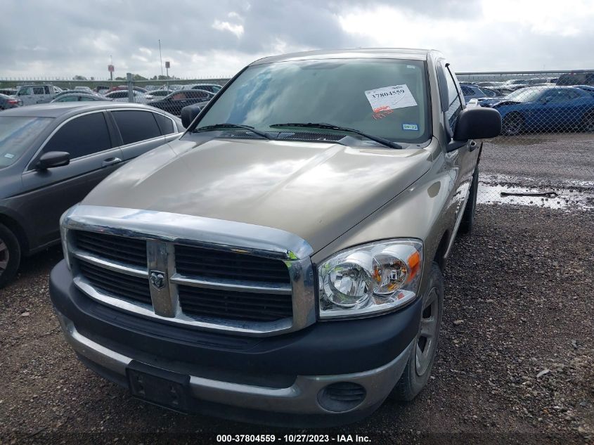 2008 Dodge Ram 1500 St VIN: 1D7HA16K78J196013 Lot: 37804559