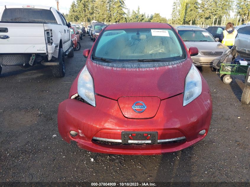 2011 Nissan Leaf Sl-E VIN: JN1AZ0CP6BT006411 Lot: 37804909