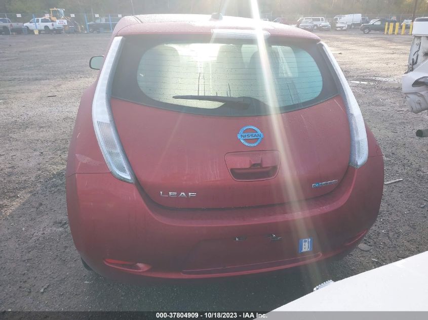 2011 Nissan Leaf Sl-E VIN: JN1AZ0CP6BT006411 Lot: 37804909