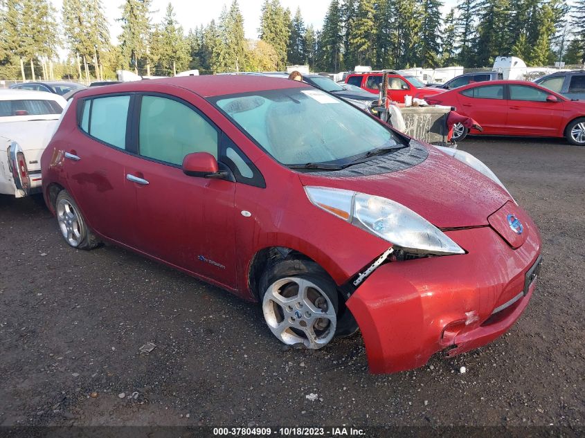 2011 Nissan Leaf Sl-E VIN: JN1AZ0CP6BT006411 Lot: 37804909