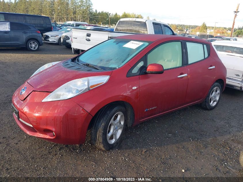 2011 Nissan Leaf Sl-E VIN: JN1AZ0CP6BT006411 Lot: 37804909