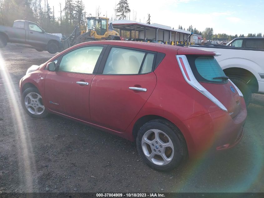 2011 Nissan Leaf Sl-E VIN: JN1AZ0CP6BT006411 Lot: 37804909