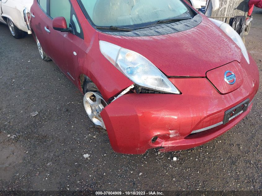 2011 Nissan Leaf Sl-E VIN: JN1AZ0CP6BT006411 Lot: 37804909