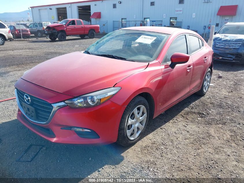 2017 Mazda Mazda3 4-Door Sport VIN: 3MZBN1U77HM126580 Lot: 37805142