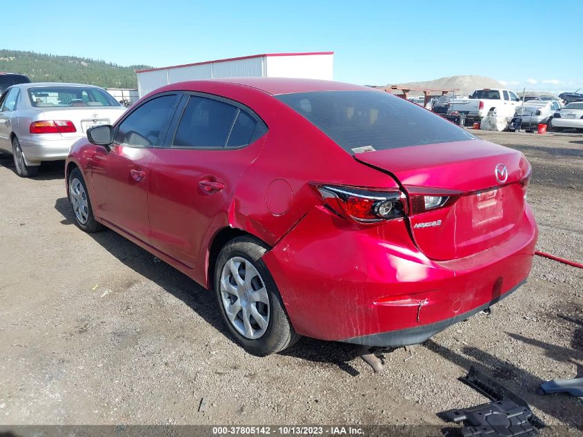 2017 Mazda Mazda3 4-Door Sport VIN: 3MZBN1U77HM126580 Lot: 37805142