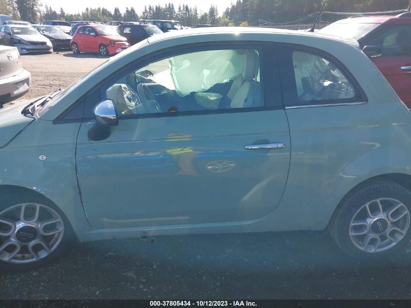 2013 Fiat 500 Pop VIN: 3C3CFFAR3DT754874 Lot: 37805434