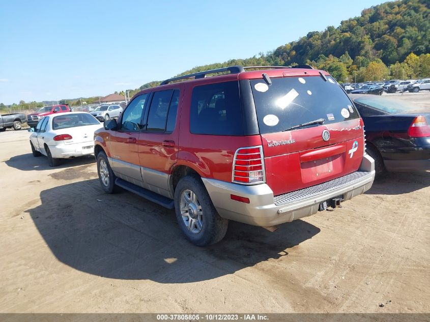 2002 Mercury Mountaineer VIN: 4M2ZU86W42UJ31797 Lot: 37805805