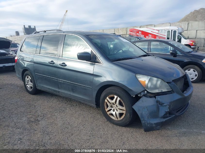 2006 Honda Odyssey Ex-L VIN: 5FNRL38726B462099 Lot: 37805876