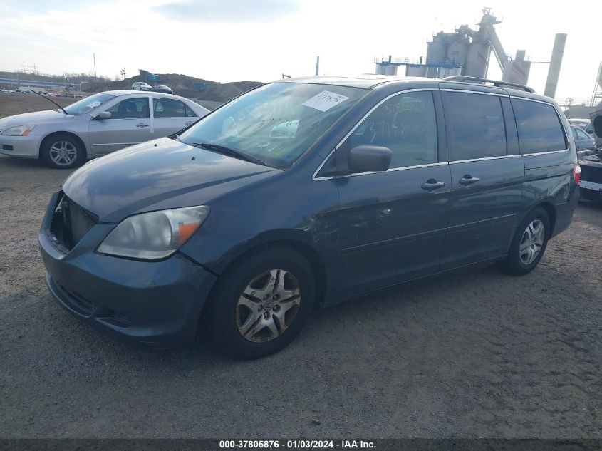 2006 Honda Odyssey Ex-L VIN: 5FNRL38726B462099 Lot: 37805876