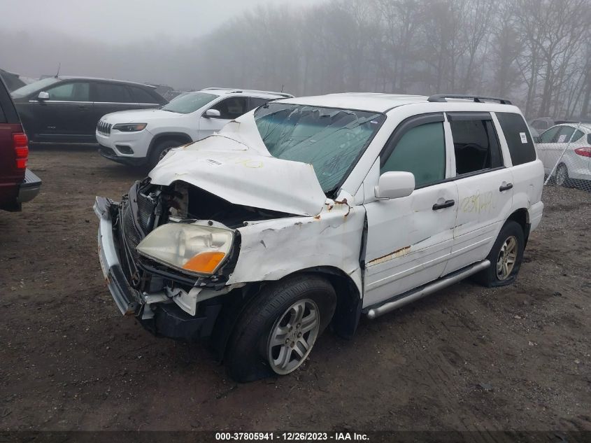 2003 Honda Pilot Ex-L VIN: 2HKYF18553H506065 Lot: 37805941