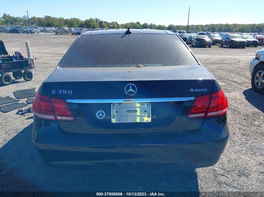 2014 Mercedes-Benz E-Class E 350 VIN: WDDHF8JBXEA814275 Lot: 37806006