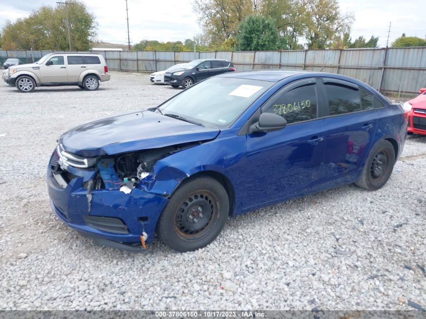 2013 Chevrolet Cruze Ls VIN: 1G1PA5SG6D7107191 Lot: 37806150