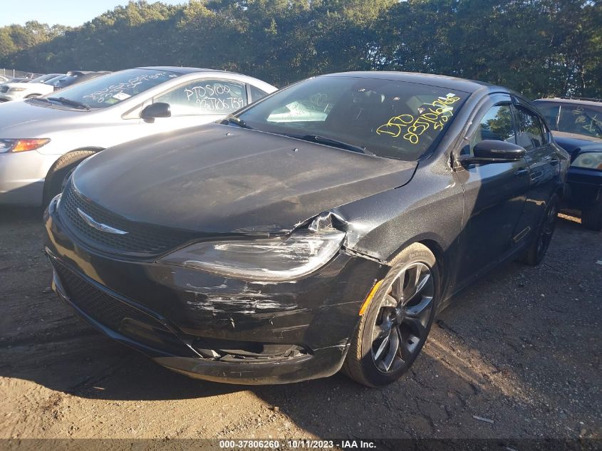 2016 Chrysler 200 S VIN: 1C3CCCBG1GN110170 Lot: 37806260