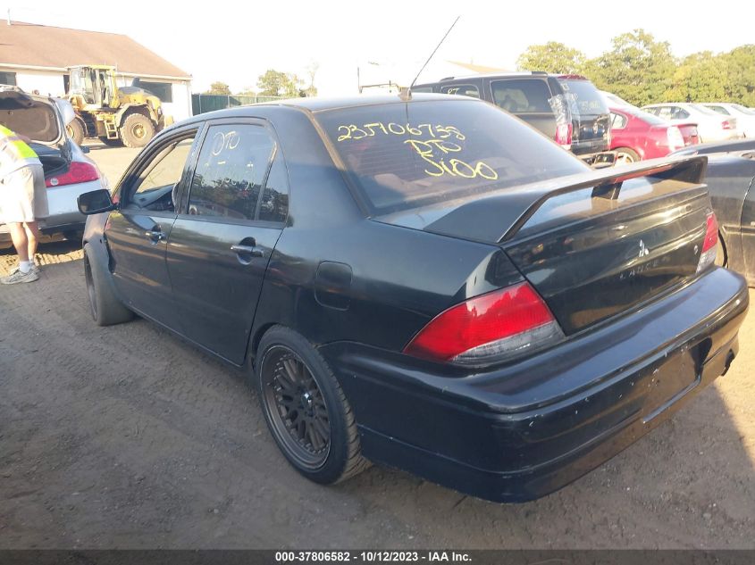 2003 Mitsubishi Lancer Es VIN: JA3AJ26EX3U015276 Lot: 37806582