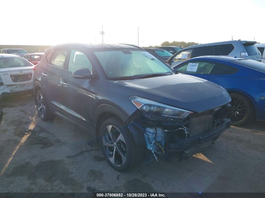 2016 Hyundai Tucson Limited VIN: KM8J33A28GU218585 Lot: 37806852