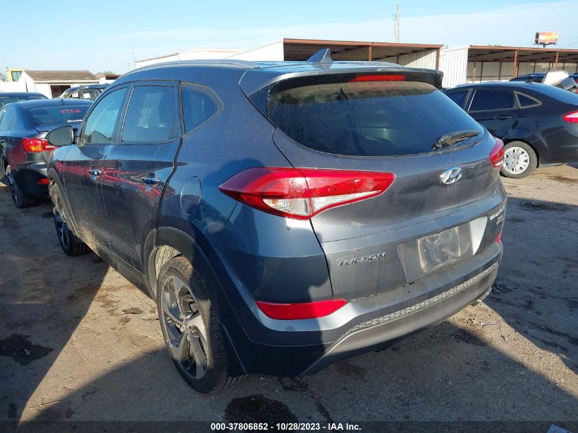 2016 Hyundai Tucson Limited VIN: KM8J33A28GU218585 Lot: 37806852