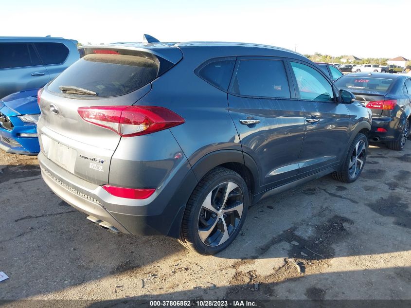 2016 Hyundai Tucson Limited VIN: KM8J33A28GU218585 Lot: 37806852